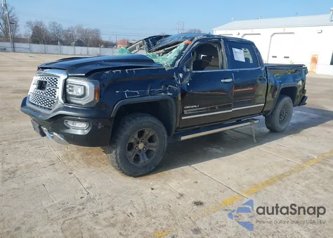 2017 GMC Sierra 1500 Denali z USA, uszkodzony, nr VIN 3GTU2PEJXHG196848